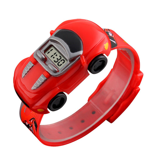 Cute Car Toy Kids' Electronic Watch