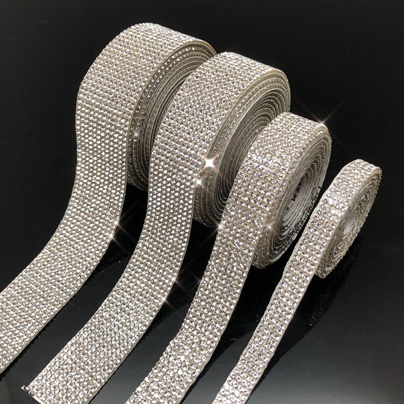 Sparkling DIY Rhinestone Decorative Strips