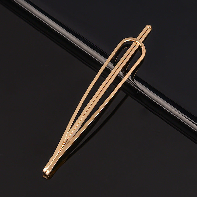 Geometric Metal Hair Clip