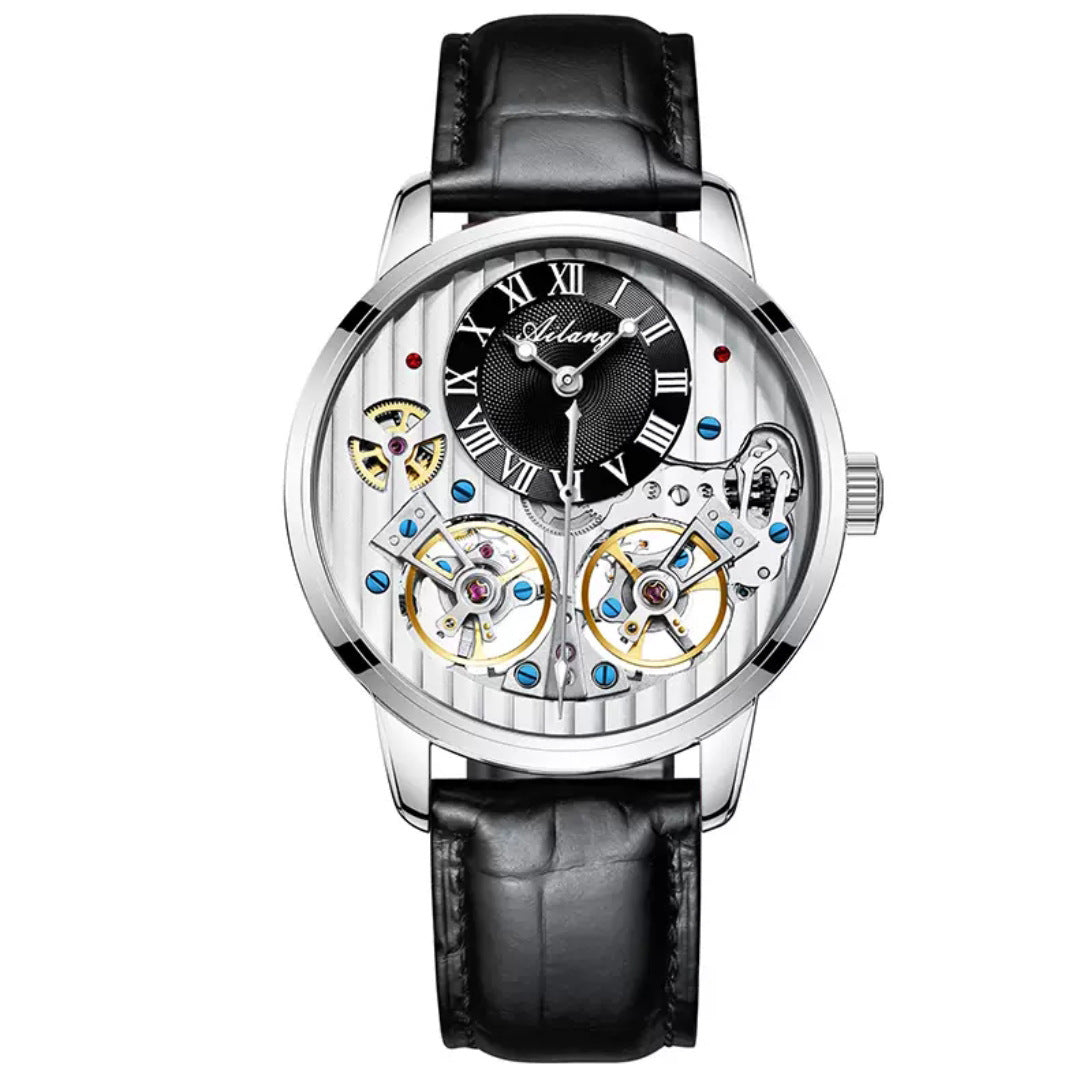Men's Double Tourbillon Automatic Mechanical Business Watch