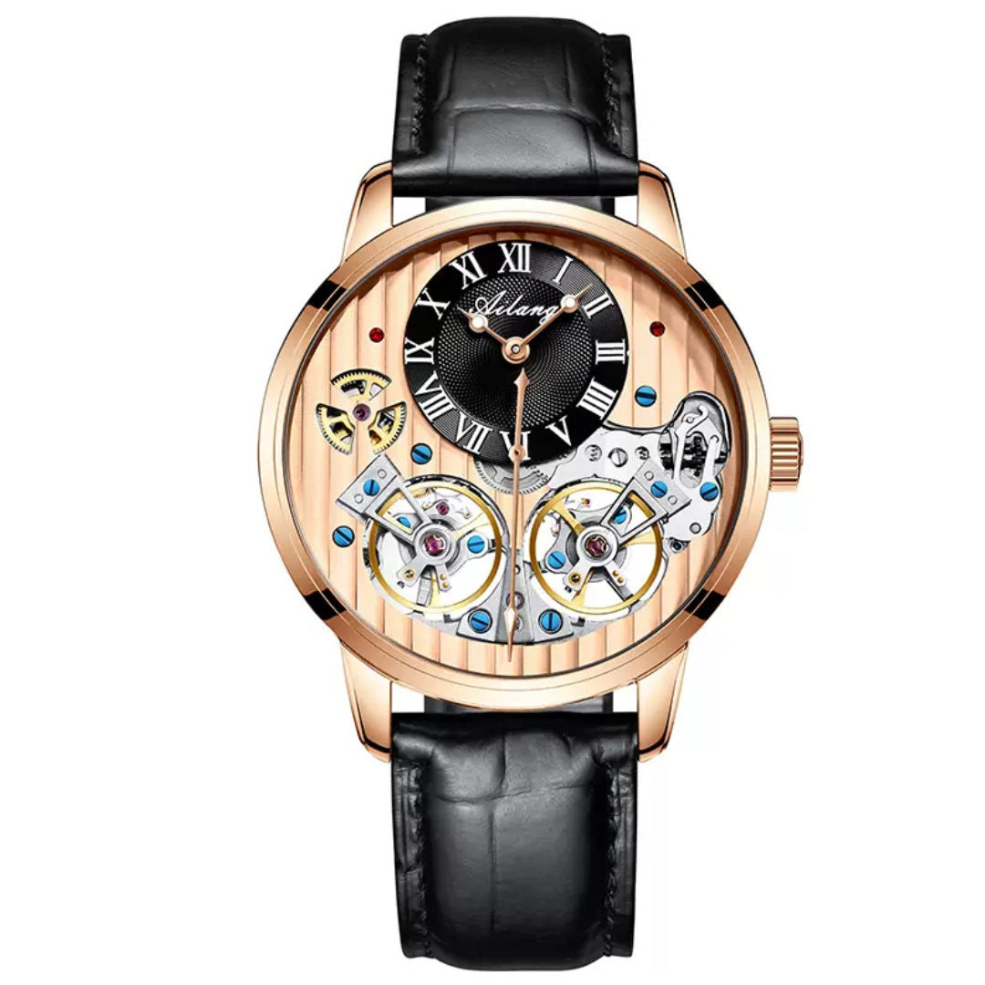 Men's Double Tourbillon Automatic Mechanical Business Watch