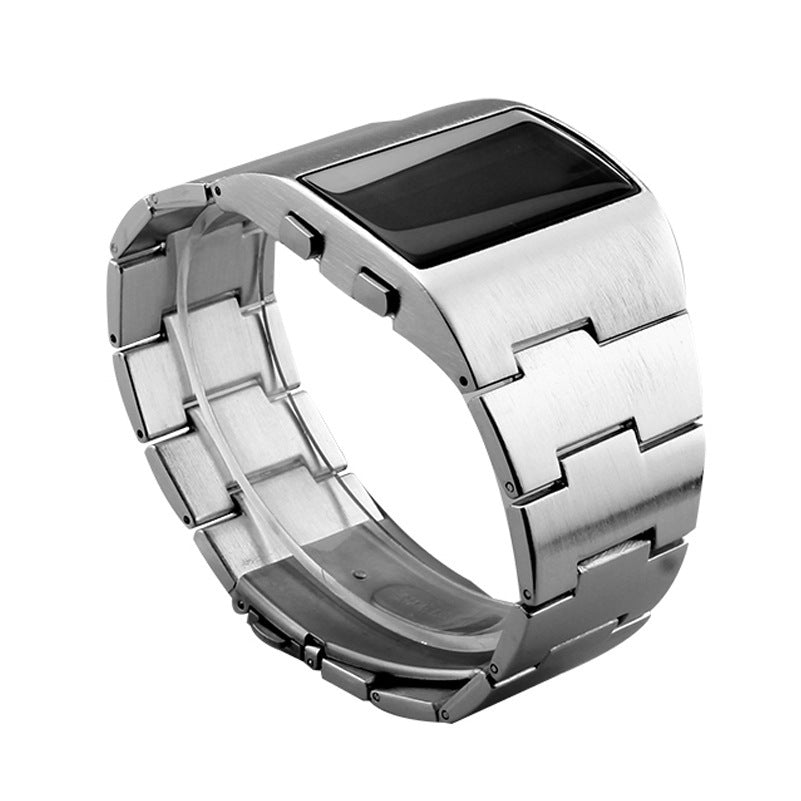 Iron Man TADA Men's LED Electronic Watch: Square & Casual