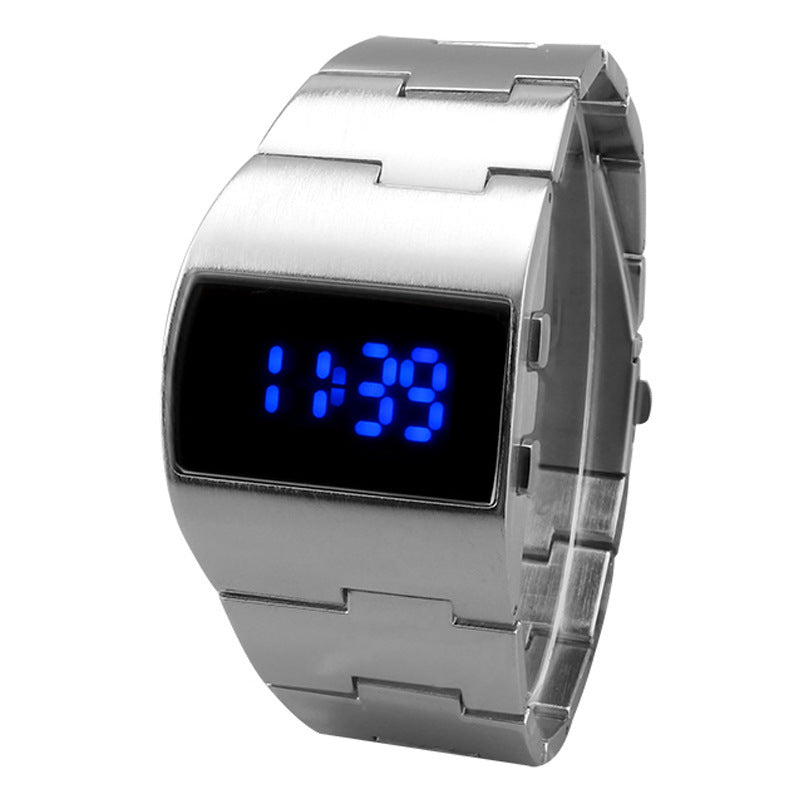 Iron Man TADA Men's LED Electronic Watch: Square & Casual