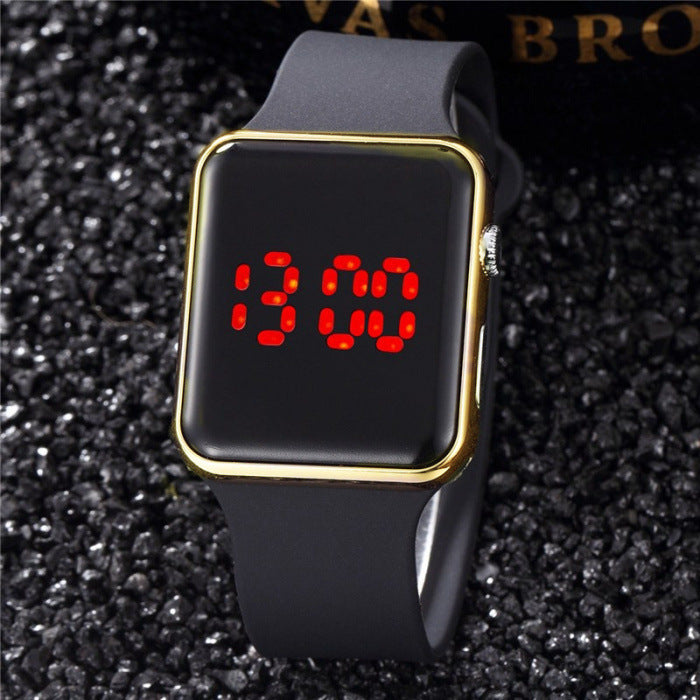 NAVIFORCE 9144 Men's Gold Sport LED Analog Digital Watch