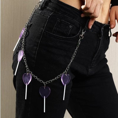 Lollipop Waist Chain Trouser Chain