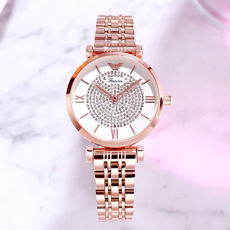 Celestial Quartz Watch & Necklace Set