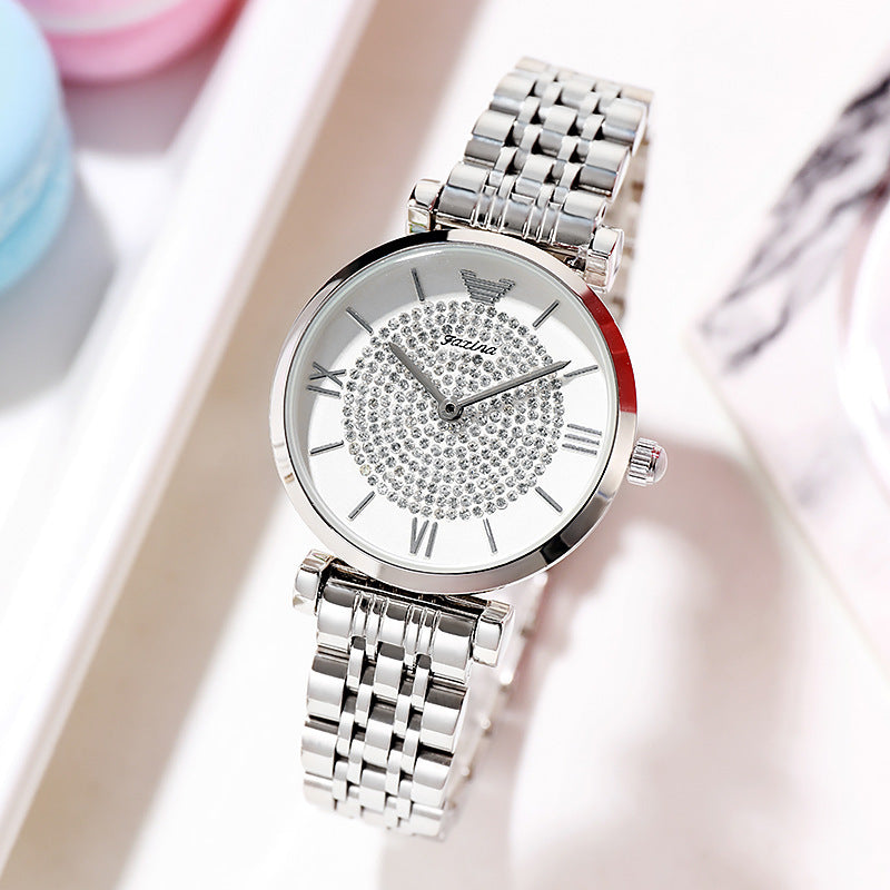 Celestial Quartz Watch & Necklace Set