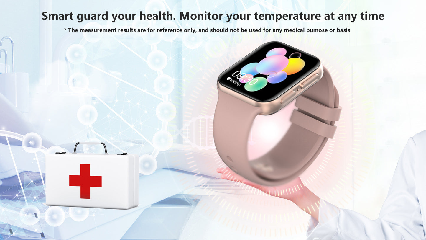 P8 SE GTS Smart Watch: Men's Full Touch Fitness Bracelet