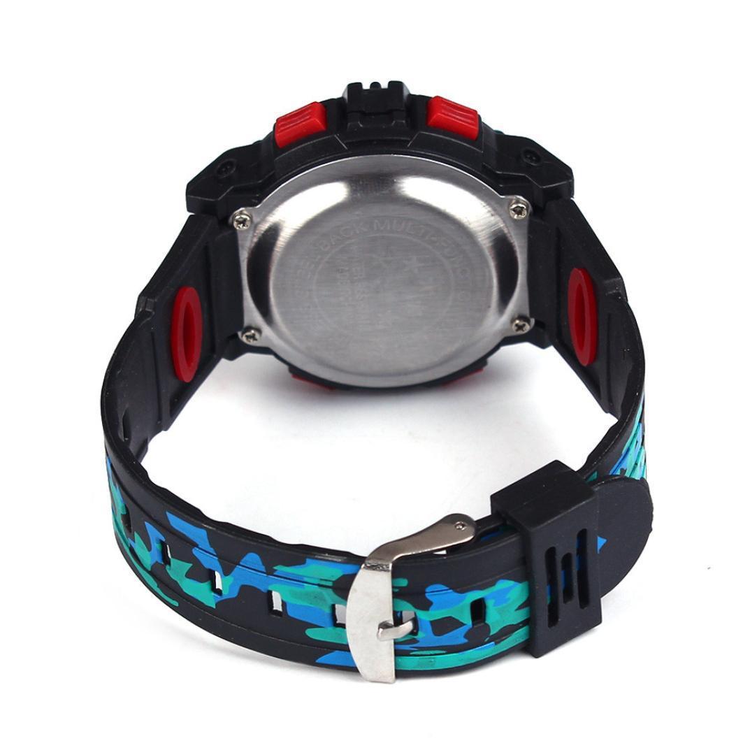 Durable Digital Camouflage Sports Watch