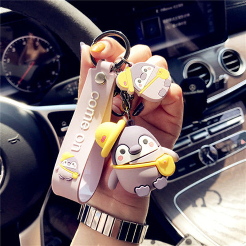 Creative Cartoon Cute Penguin Keychain