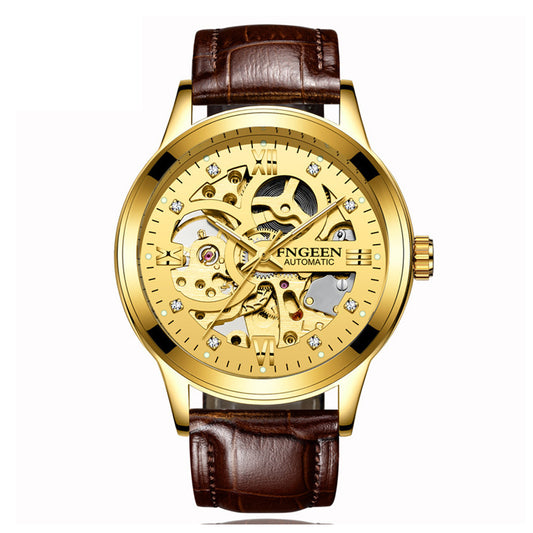 Men's Luxury Luminous Mechanical Steel Watch