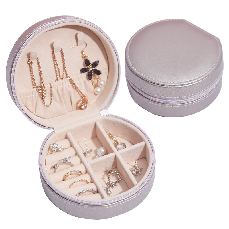 Portable Mini Jewelry Storage Box