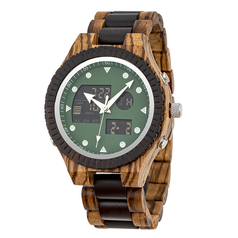 Unisex Natural Wood Quartz Watch