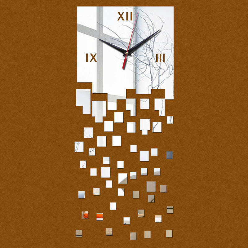 DIY Fashion Creative Wall Clock: 3D Acrylic Design