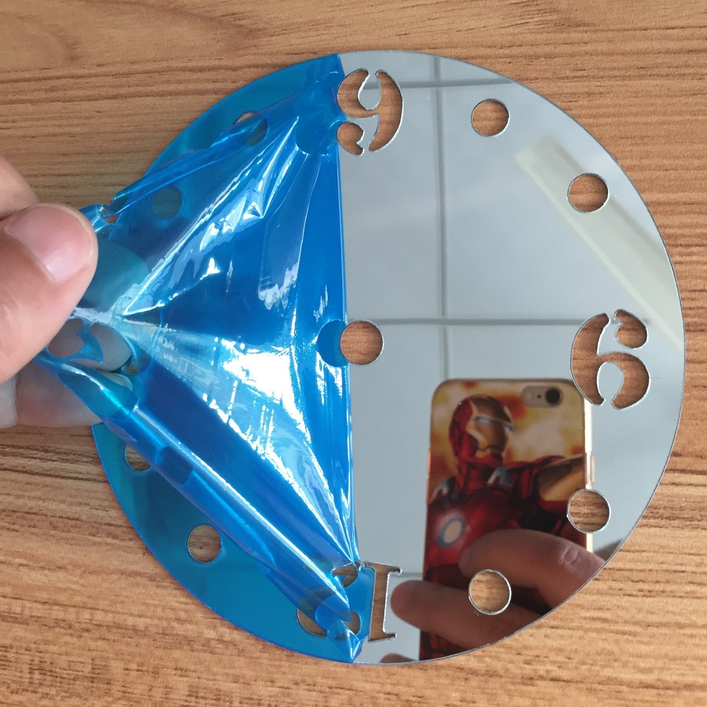 DIY Fashion Creative Wall Clock: 3D Acrylic Design