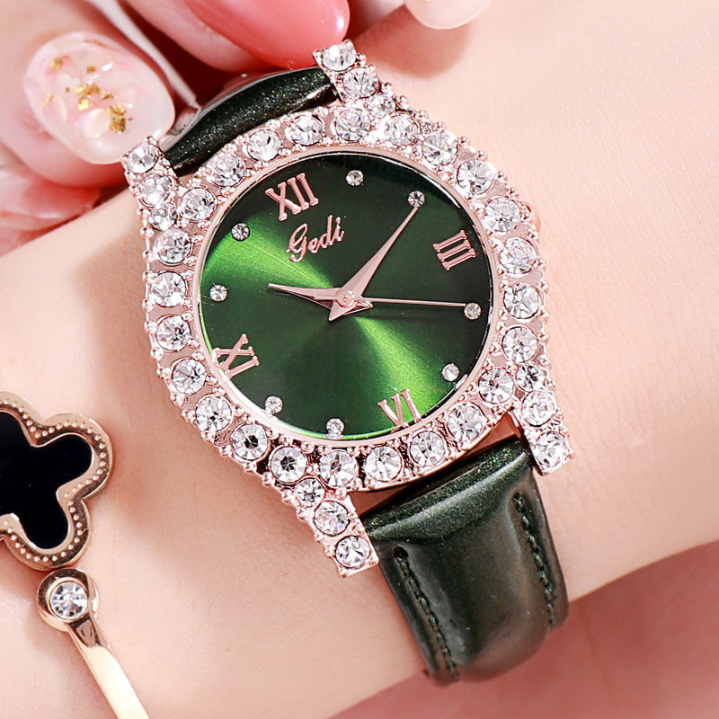 Sophisticated Diamond Casual Watch for Ladies