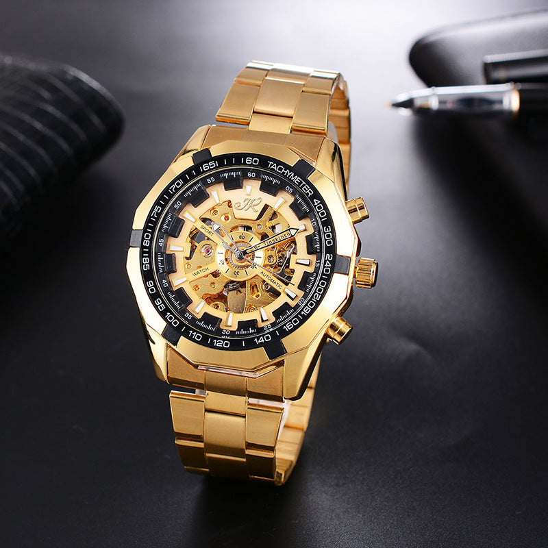 High-End Hollow Mechanical Watch for Men