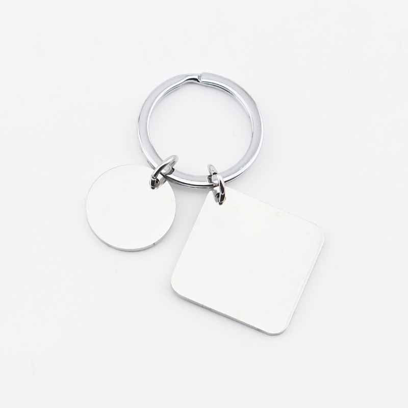 Stainless Steel Calendar Keychain with Custom Engraving