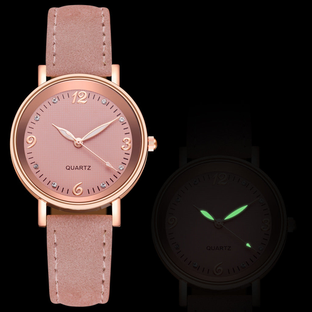 Elegant Luminous Quartz Watch for Women