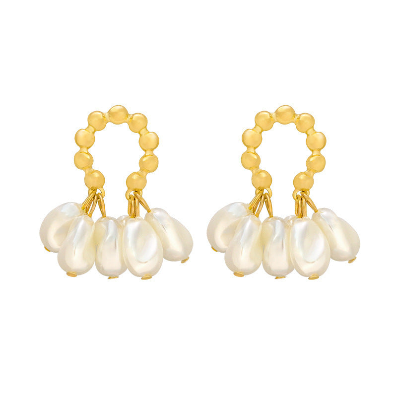 Baroque Pearl Drop Earrings