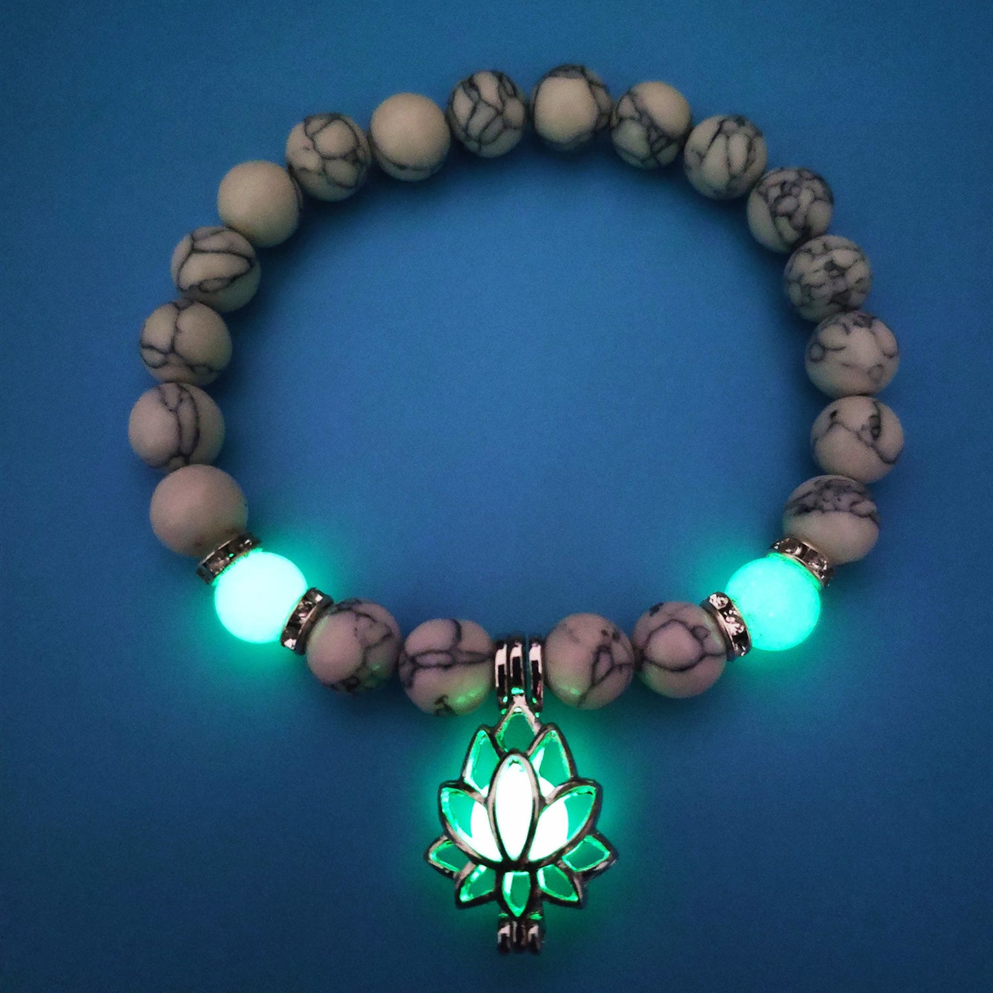 Luminous Lotus Energy Healing Bracelet