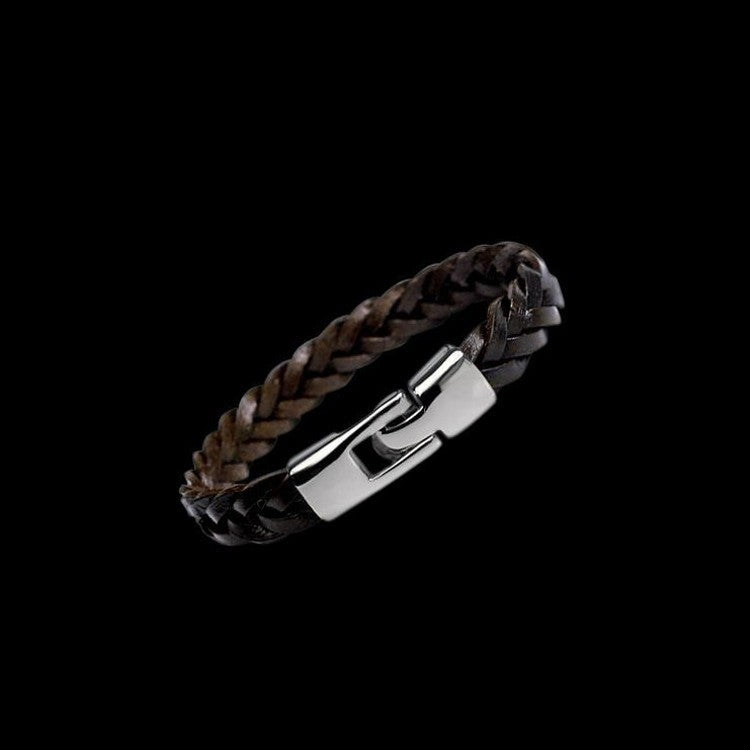 Hand Woven Vintage Leather Bracelet