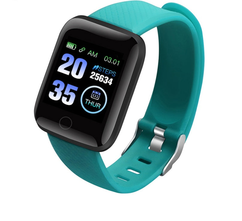 Smart Sports Bracelet with Blood Pressure and Heart Rate Monitoring