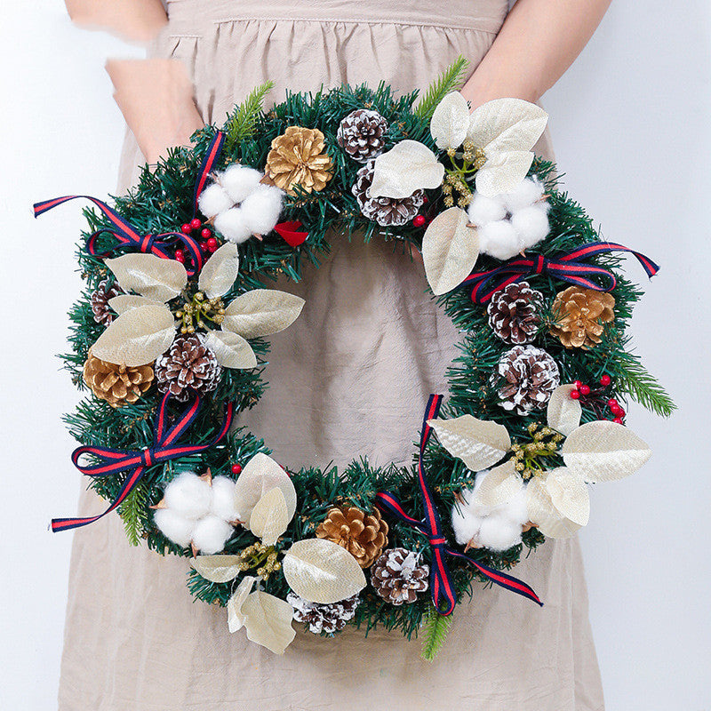 Festive Imitation Cotton Wall Hanging Garland