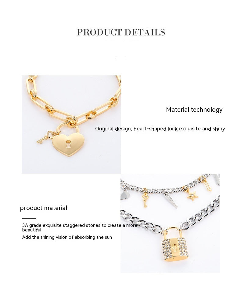 Exquisite Punk Theme Pendant Necklace