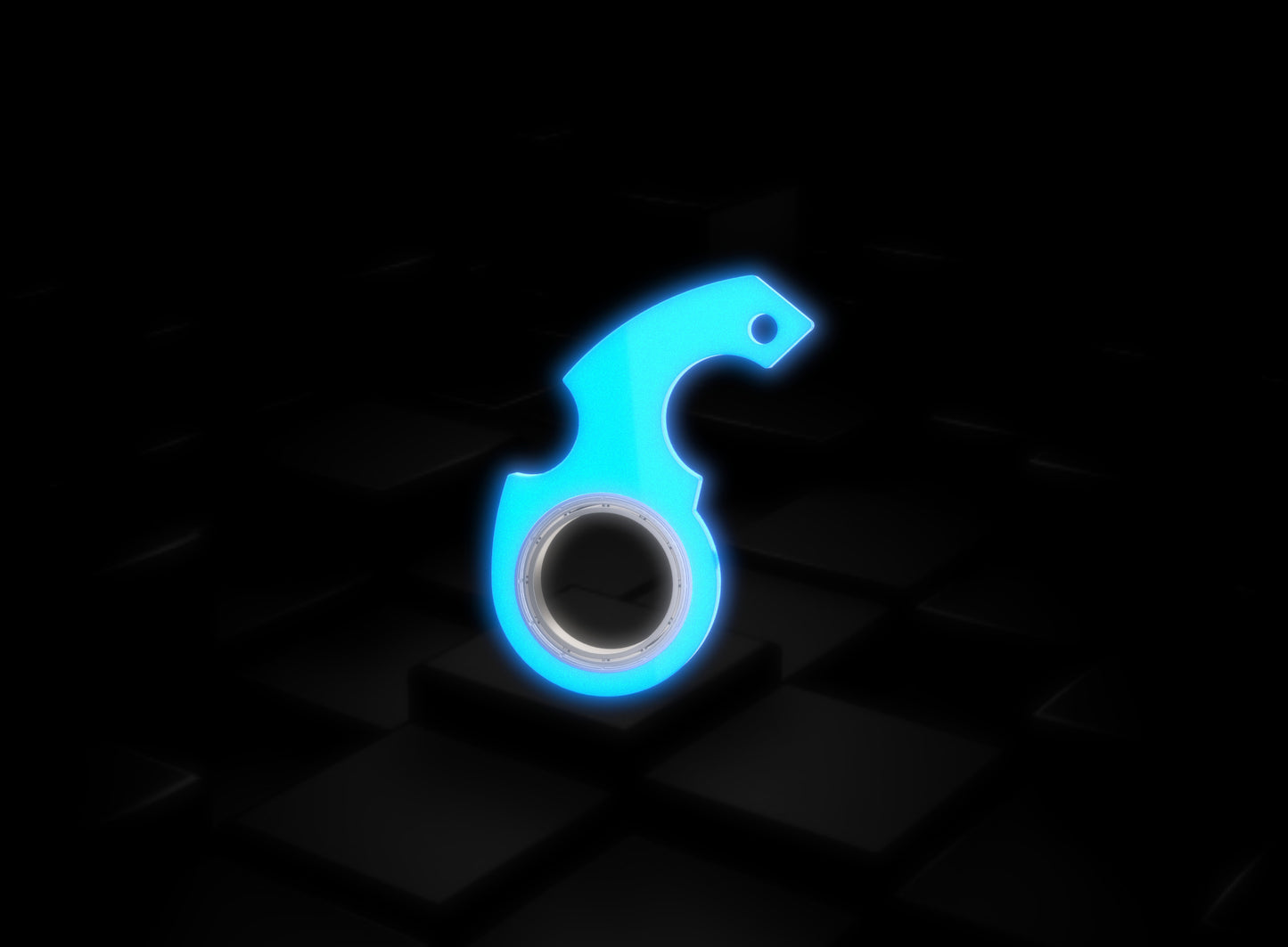 Creative Fidget Spinner Keychain