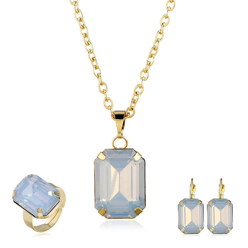 Radiant Bridal & Prom Jewelry Set