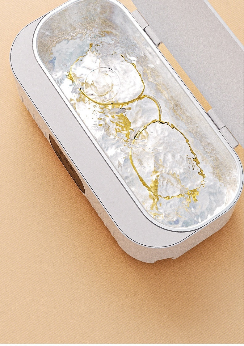 Small Ultrasonic Glasses Jewelry Portable Cleaner