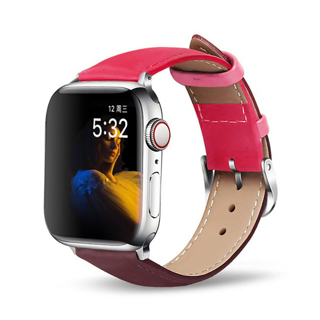 Premium Genuine Leather Apple Watch Strap