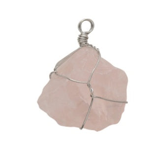 Natural Irregular Crystal Rough Necklace - Unique Stone Pendant