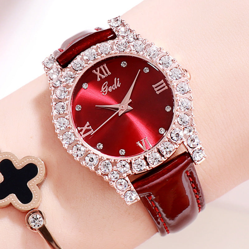Sophisticated Diamond Casual Watch for Ladies