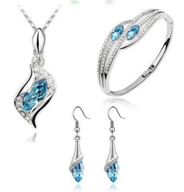 Angel Elf Crystal Three-Piece Jewelry Set