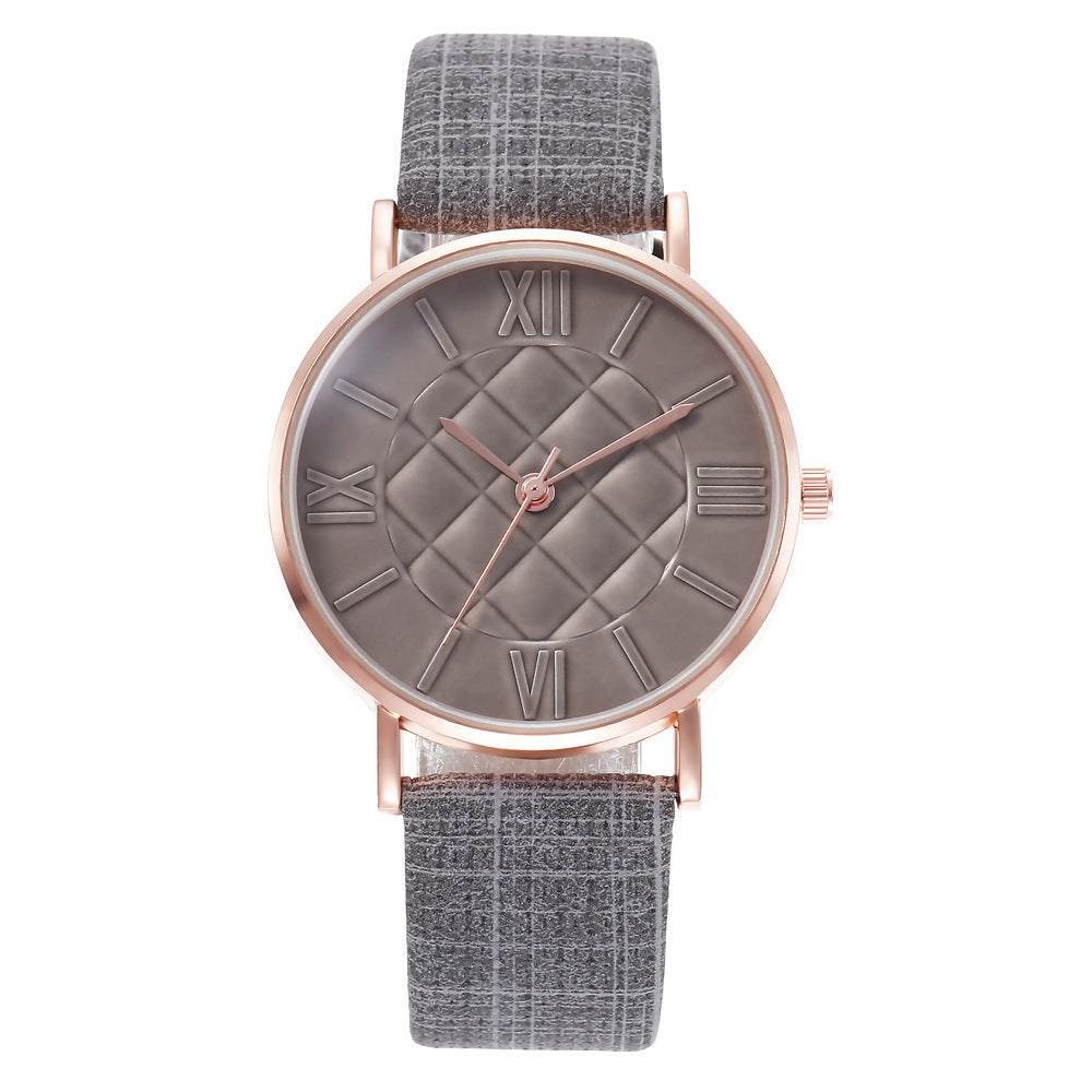 Chic Pineapple Roman Numeral Quartz Watch