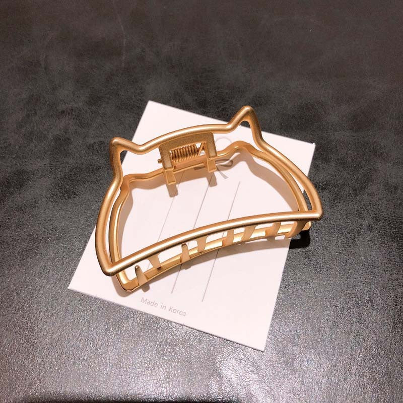 Charming Hollow Cat Hair Clips