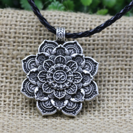 Serenity Mandala Pendant Necklace