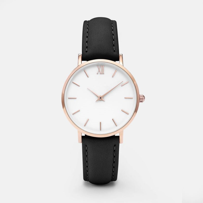 Classic Round Dial Quartz Watch