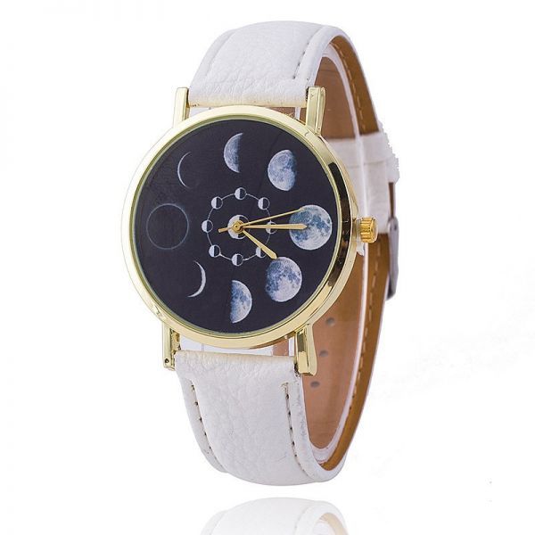 Lunar Titanium Quartz Wrist Watch