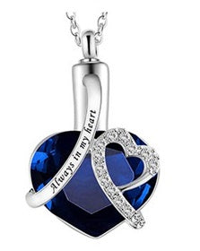 "Always in My Heart" Urn Pendant & Perfume Bottle