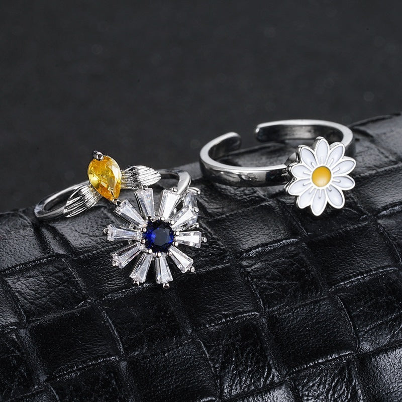 Fashionable Anxiety Spinner Rings