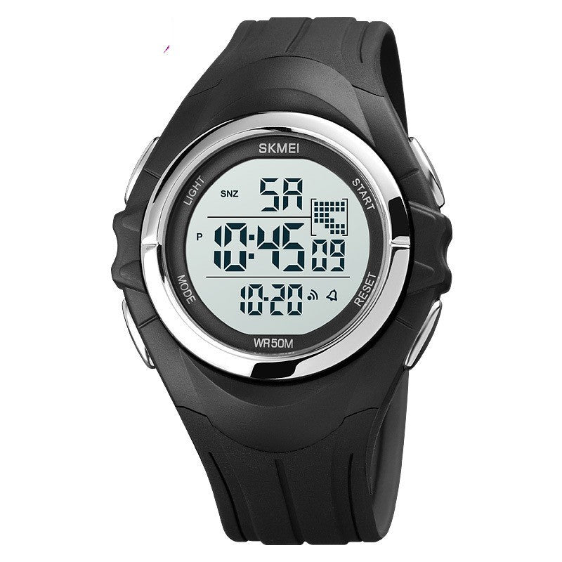 Dual-Time Sports Student Electronic Watch