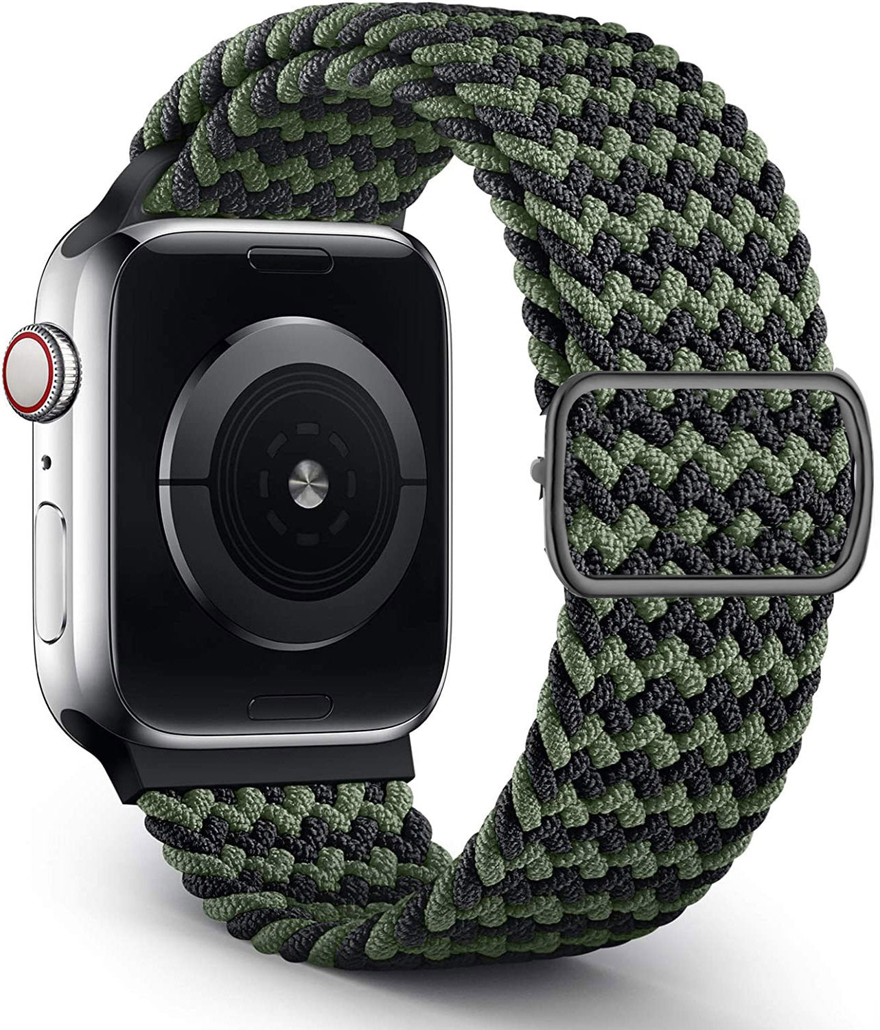 Adjustable Woven Nylon Watchband for Apple Watch