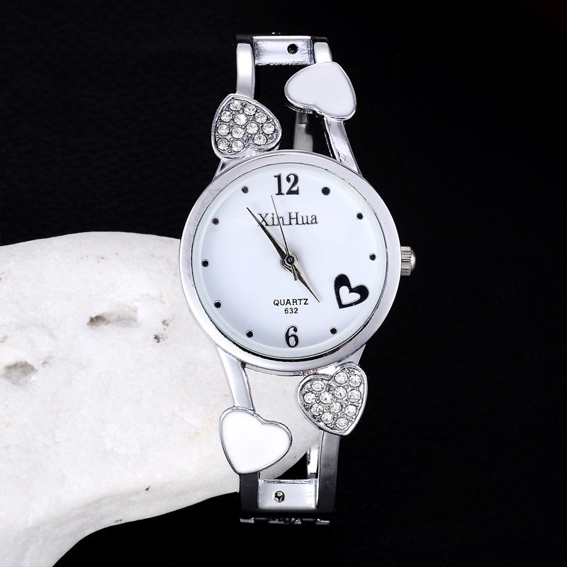 Elegant Women's Diamond Quartz Watch