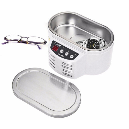 600ml Mini Ultrasonic Cleaner: Intelligent Control for Jewelry, Glasses, & Circuit Boards