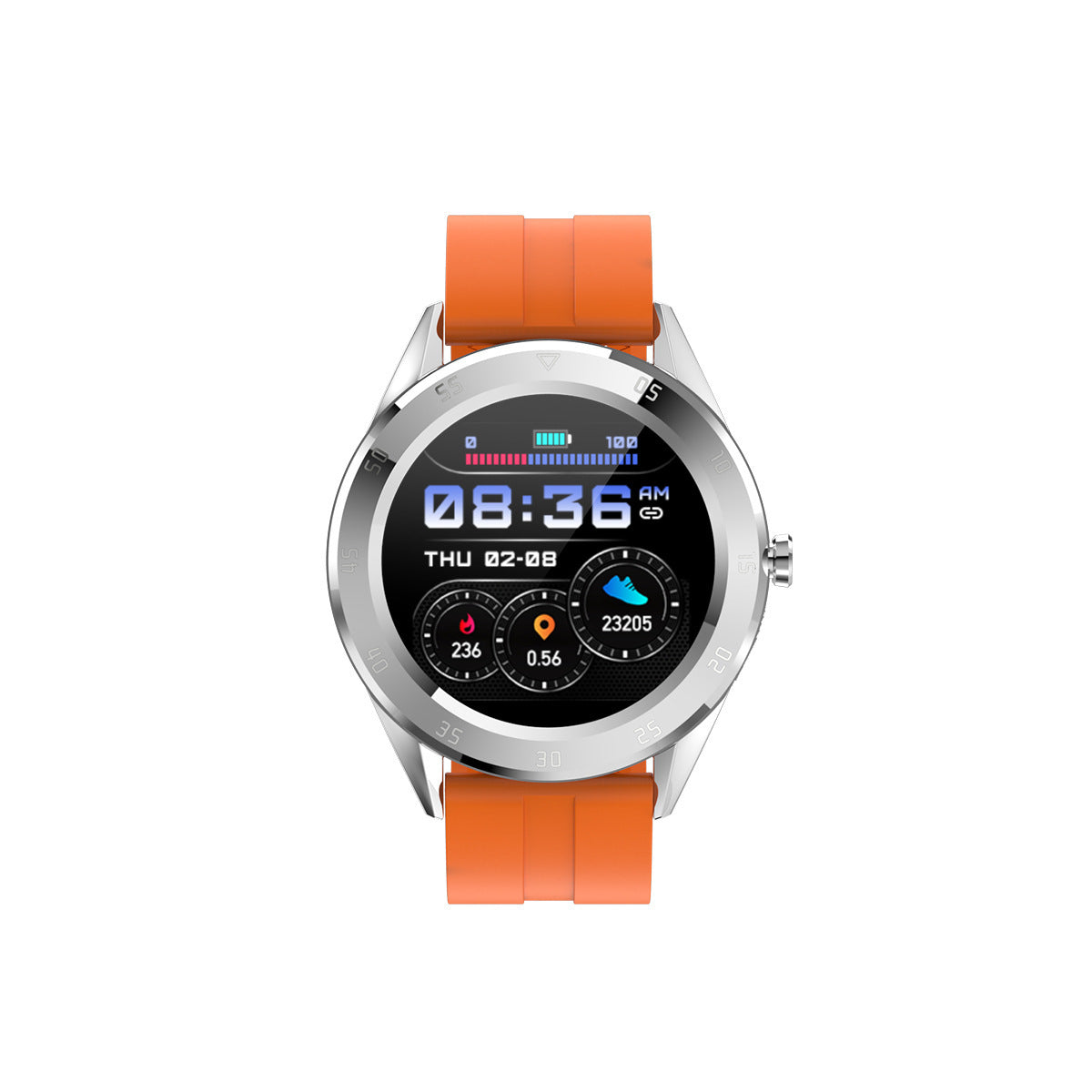 Smart Pedometer and Information Reminder Watch