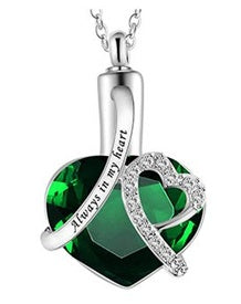 "Always in My Heart" Urn Pendant & Perfume Bottle