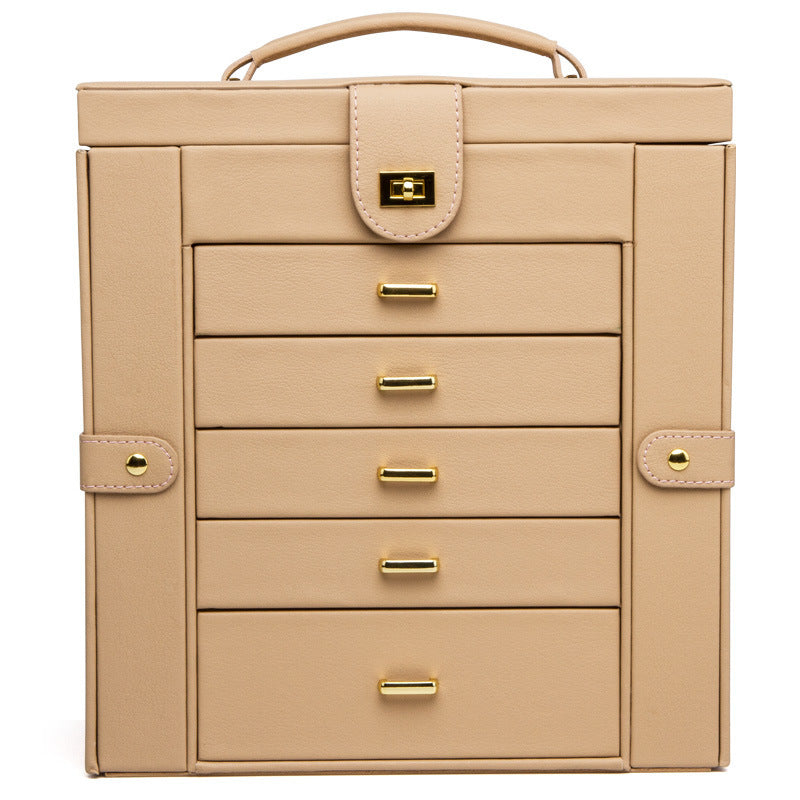 Multi-Layer Large Capacity Jewelry and Watch Storage Box